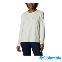 Columbia哥倫比亞 女款 長袖上衣-米白 UAK02770BG / FW22