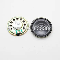 10pcs 0.5W 8Ohm Magentic Type Round Metal Shell Micro Speaker Horn D30mmxH5mm