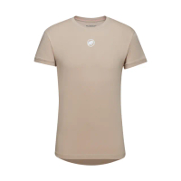 【Mammut 長毛象官方直營】Mammut Seon T-Shirt Original 機能短袖有機棉T恤 男款 薩凡納褐 #1017-04481