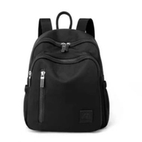 TAS RANSEL WANITA MODEL KEKINIAN TAS RANSEL GAYA KOREA MURAH MERIAH HITAM