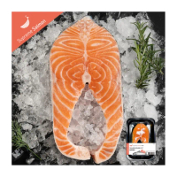 【美威鮭魚】鮮嫩輪切鮭魚排1.5KG(每片250g±5%；共6片；無包冰)