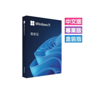 Windows 11 專業中文彩盒版 (Win11繁體中文、附原廠64-bit USB)