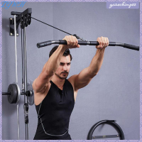 TGWH[ Lat Pull Down Bar Cable Machine Attachment fitness Straight Bar with Handle for home and sport