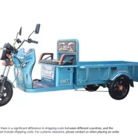 Sale of 1000W high-power adult electric cargo tricycle/cargo tricycle for sale