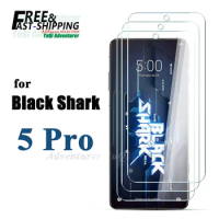 Screen Protector For Black Shark 5 Pro Xiaomi Tempered Glass SELECTION Free fast Shipping 9H HD Clear Transparent Case Friendly