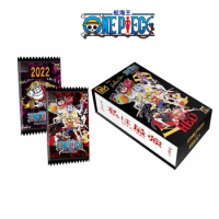 One Piece Collection Cards Booster Box New World Exploration Anime Final Chapter Table Playing Game Board Christmas