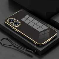 Case untuk OPPO A60 Premium Case free Lanyard