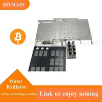 Antminer S19 Serials Overclocking Water Cooling Kit For Hash Increased Bitmain S19/S19Jpro/S19pro Hydro Upgrade