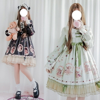 日系洛麗塔洋裝Lolita蘿莉連身裙女