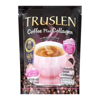 ทรูสเลน กาแฟปรุงสำเร็จชนิดผงผสมคอลลาเจน 16 ก. แพ็ค 15