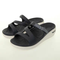 【SKECHERS】女 休閒系列涼拖鞋 FOAMIES ARCH FIT ASCEND(111234NVY)