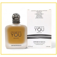 GIORGIO ARMANI 阿瑪尼堅強自由版香水(白盒) STRONGER WITH YOU FREEZE EDT TESTER 100ML