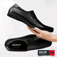 sepatu pantofel pria formal hitam sepatu pantofel pria kantor Kickers