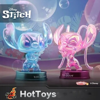 Hottoys Anime Lilo &amp; Stitch Angel Fantasy Edition Cosbaby Mini Action Figure Statue Collection Model Doll Ornament Toy Kids Gift