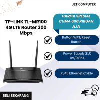 TP-LINK TL-MR100 4G LTE Router 300 Mbps Wireless