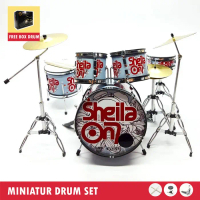 Miniatur drum sheila on 7 putih Pajangan sheila on 7 termurah - Putih