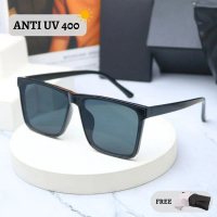 COD【Paket Kotak&Lap】-MG237 Kacamata Hitam Wanita Anti Silau Dan Anti UV400 Kacamata gaya Sunglasses 