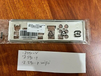 ASUS PRIME Z590-V , PRIME Z590 P , PRIME Z590P WIFI IO SHIELD BACK PLATE