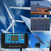 พร้อมส่งโซล่าชาร์จเจอร์ โซล่าชาร์จคอนโทรลเลอร์ 30A-60A Solar charge controller 12V/24V PWM อุปกรณ์คว