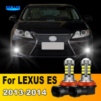 2Pcs LED Lamp Car Front Fog Light Accessories For LEXUS ES 2013 2014