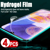 4pcs Soft Hydrogel Film For Samsung Galaxy A23 A22 5G 4G A21 A21s Sansung A 22 23 21 s 21s 5 4 G Gel Protection Screen Protector