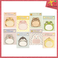 GGT (COD) Tempelan Kertas Catatan Motif Hewan Memo Pad Note Pad Karakter Lucu