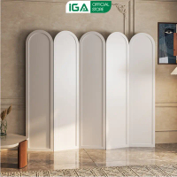 Vách ngăn bình phong kín ngăn phòng hiện đại thương hiệu IGA - IG415