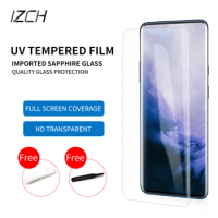 UV full glue full coverage for 1+ 7 1+ 7pro New Nano Liquid tempered glass screen protector film for Oneplus 7 Oneplus 7pro
