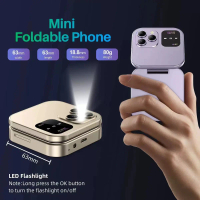 I16 Pro/I17 Pro điện thoại mini dạng flip (gập), có ngăn đựng thẻ và ví; phù hợp cho trẻ em, học sin