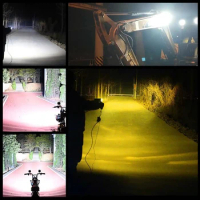 4 Inch Car LED Light Bar 60W 20 LED Work Light 6000K Headlight Flood Spotlight IP68 Waterproof for Off Road SUV ATV 4x4