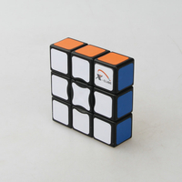 [X-cube Khối Rubik Một Ba Và Ba Màu Đen ]1X1X3 Đầy Đủ Chức Năng 133 Đế Đen Khối Rubik Đơn