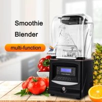 Kitchen Wall Breaker PC Soundproof Cover Commercial Intelligent Electric Blender 1L Food Blender Fruit Smoothie Machine