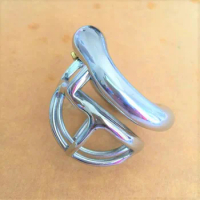 Stainless Steel Male Chastity Cage Small Men Locking Belt Restraint Device CC141 Cock Rings Male Chastity