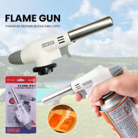 KR Flame Gun Torch Kepala Gas Kaleng Tabung Portable Las Api Pemantik