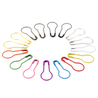 100Pcs jarum klip merajut kraf Stitch Crochet alat pakaian tag pin Markers