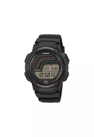 CASIO WS-1800-1AV Men Digital Watch Black Resin Band