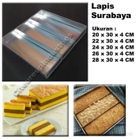 Loyang Lapis Surabaya / Loyang Sekat 3 - 22 x 30 x 4 Bahan Premium