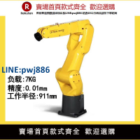 【高品質超低價】發那科小型桌面六軸機器人200iD/4S裝配搬運檢測工業機械手臂