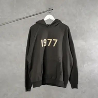 Hoodie ESSENTIALS FEAR OF GOD 1977 IRON HOODIE 100% ORIGINAL Size M