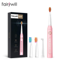 Bàn chải điện Fairywill 507 - Sạc Lithium, 4 chế độ làm sạch, IPX7 chống nước