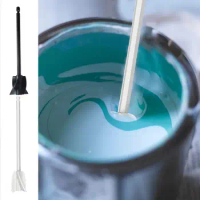 Epoxy Mixer Attachment For Drill Multipurpos Putty Cement Paint Mixer Attachment With Drill Chuck ForEpoxy Resin Latex Oil Paint