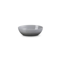 【Le Creuset】瓷器橢圓形湯碗17cm(迷霧灰)