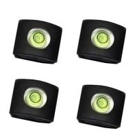 4 Pcs/Set Camera Bubble Spirit Level Hot Shoe Protector Cover For Sony A6000 Canon DSLR PUO88