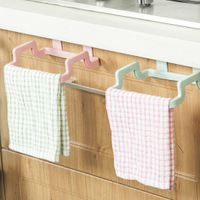 門背式多功能掛架 廚房 抹布 毛巾 雜物 浴室 可調節 可旋轉 簡易安裝 ♚MY COLOR♚【R045】