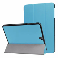 20PCS/Lot High Quality Slim Folio Stand PU Cover For Samsung Galaxy Tab S3 9.7 9.7'' 9.7-inch T820/T825 Luxury Smart Case By DHL