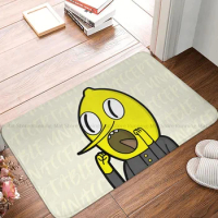 Adventure Time Animation Cartoon Bathroom Mat UNACCEPTABLE By Lemongrab Doormat Kitchen Carpet Balcony Rug Home Decoration