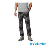 Columbia 哥倫比亞 男款-Wallowa 彈性長褲-黑迷彩 UAE34160BQ