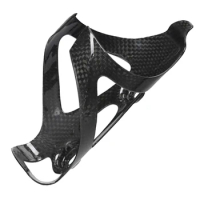 Full Carbon Fiber Bicycle Water Bottle Cage Road Bike Bottle Holder Bike Replacement Parts Accessories (Matte)