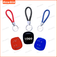【Sale】Silicone key case for Toyota Runner Corolla RAV4 Camry with Leather keychain