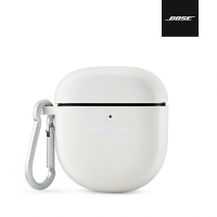 Bose QuietComfort 消噪耳塞 矽膠充電盒保護套 白色(通用 II / Ultra)